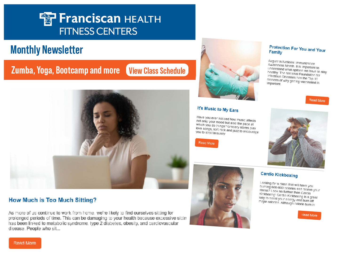 Newsletter Franciscan Health Fitness Centers