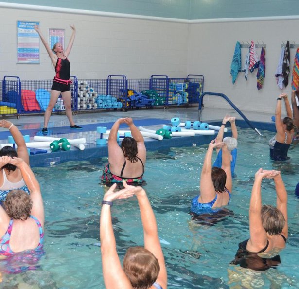 Swimming at Chesterton Club